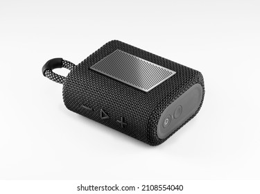 Portable bluetooth Speaker, wireless boom box, isolated on white background, Small radio, waterproof, Stereo Sound System, Phone Accessories, product stock photo - Shutterstock ID 2108554040