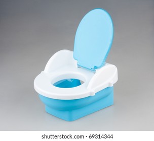 Portable Colorful Toilet Bowl Baby Image Stock Photo 69314344