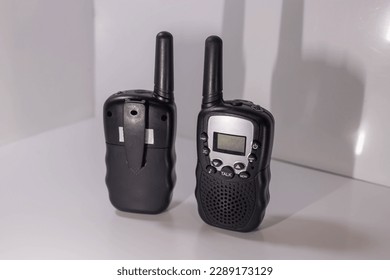 Portable device with antenna isolated on white background. radio station for communication. radio receiver, walkie-talkie
Communication in conditions of blackouts - Powered by Shutterstock