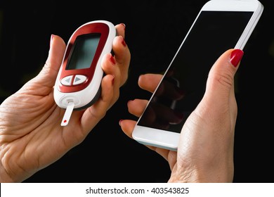 Portable Healthcare Technology - Blood Sugar Test Kit Combined With Smart Phone