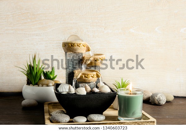 Portable Indoor Fountain Good Feng Shui Stock Photo Edit Now