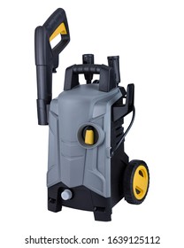 Portable Pressure Washer Isolated Over White Background