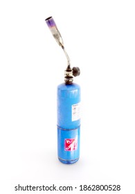 Portable Propane Torch Shot On White Background