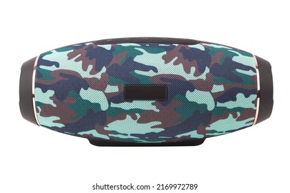 Portable Speaker Solated On A White Background