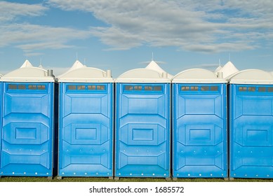 Portable Toilet, porta potty.