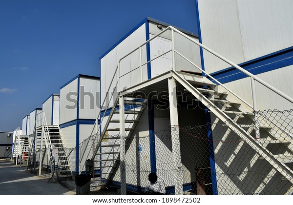 Portacabin. Portable Labors camp.  porta\
cabin, Portable house and office cabins. Labor Camp. Porta cabin.\
small temporary houses. Muscat, Oman:\
20-012021