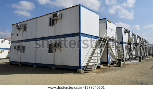 Portacabin. Portable Labors camp.  porta\
cabin, Portable house and office cabins. Labor Camp. Porta cabin.\
small temporary houses. Muscat, Oman:\
21-012021
