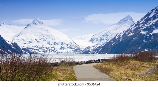 Portage Glacier  Alaska