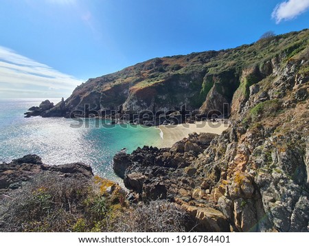 Portelet Beach, Guernsey Channel Islands