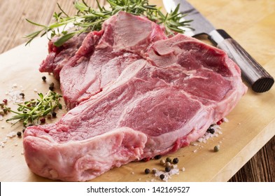 Porterhouse Steak Raw