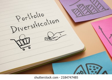 Portfolio Diversification Is Shown Using A Text