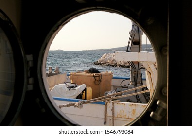 ship porthole window