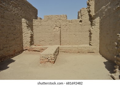 A Portion Of The Ancient City Of Mohenjodaro, In Pakistan's Sindh Province. 