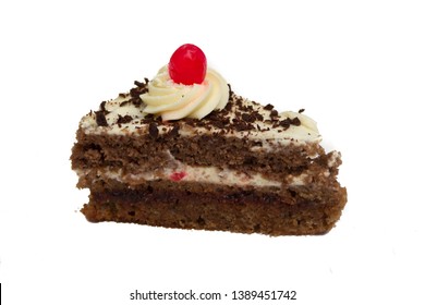 Portion Cake Isolated On White Background Stock Photo 1389451742 ...