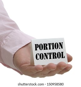 Portion Control - Sign Series 