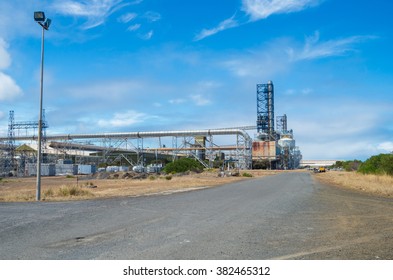 Portland, Australia - January 24, 2016: The Alcoa Aluminium Smelter In Portland Has The Capacity To Produce 345,000 Tons Of Aluminium Per Year.