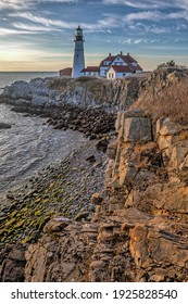 Portland Head Light Historic Lighthouse Cape Stock Photo 1925828540 ...