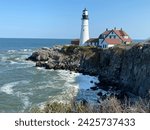 Portland Head Lighthouse , Maine USA