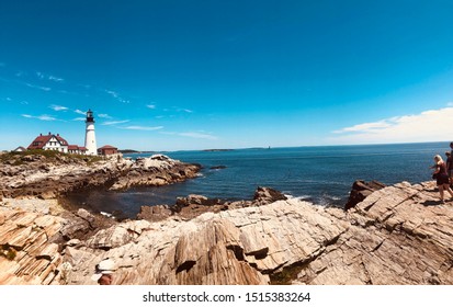 Portland Lighthouse In Portland, ME