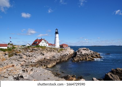 Portland Maine Head Light Lighthouse