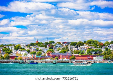 Portland, Maine, USA coastal townscape. - Shutterstock ID 731816731