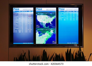 PORTLAND, ME -1 MAY 2016- The Portland International Jetport (PWM) Is The Busiest Airport In Maine.