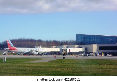 PORTLAND, ME -1 MAY 2016- The Portland International Jetport (PWM) Is The Busiest Airport In Maine.