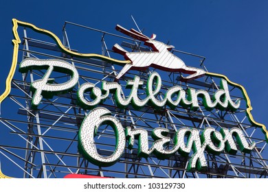 Portland. Oregon Sign