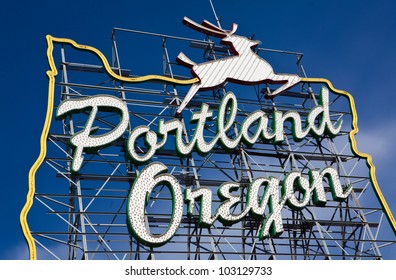 Portland. Oregon Sign