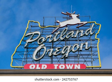 Portland. Oregon Sign