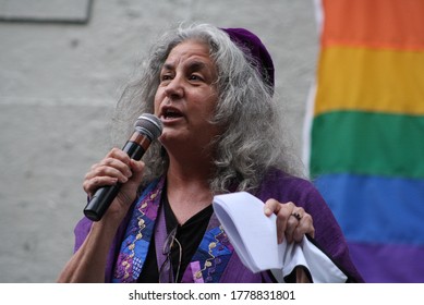 Portland, Oregon / United States - July 17, 2020: Portland Protests Brought Together Rabbis, Pastors, Activists, And Artists. It Was Convened By Hip-Hop Stands Up And City Commissioner Jo Ann Hardesty