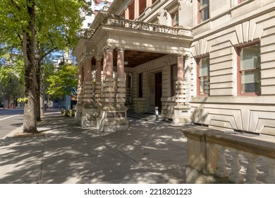 Portland, Oregon, USA- 07.05.2022: City Hall