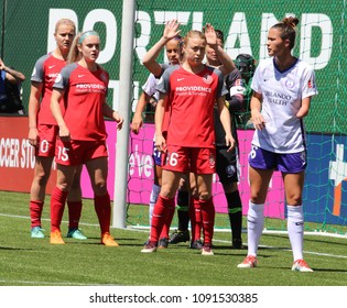 Portland Thorns FC At Providence Park In Portland Oregon USA May 12,2018.