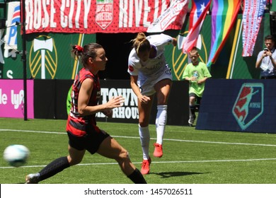 Portland Thorns At Providence Park In Portland, Oregon/USA July 14,2019.