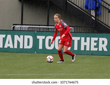 The Portland Thorns At Providence Park In Portland,OR USA April 15,2018.