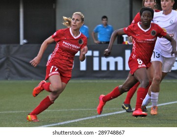 Portland Thorns Vs FC Kansas City At Providence Park In Portland Oregon USA 6,19,15.