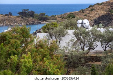 Portlligat, Spain, July 2018. Salvador Dalí House Museum In Portlligat In Catalonia, Spain Where The Artist Lived And Worked From 1930 To 1982. 