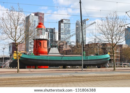 Port-museum in Rotterdam , Netherlands.