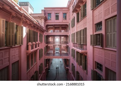 Porto Alegre, Brazil - May 12, 2022: Casa De Cultura Mario Quintana (Mario Quintana House Of Culture) Former Hotel Majestic - Porto Alegre, Rio Grande Do Sul, Brazil