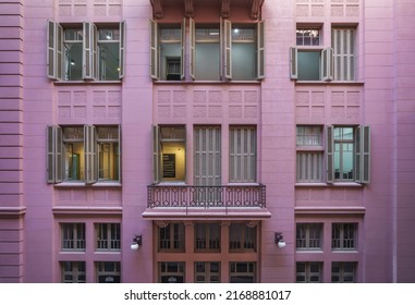 Porto Alegre, Brazil - May 12, 2022: Casa De Cultura Mario Quintana (Mario Quintana House Of Culture) Former Hotel Majestic - Porto Alegre, Rio Grande Do Sul, Brazil