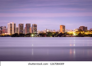 Porto Alegre Cityscape In Brazil. 