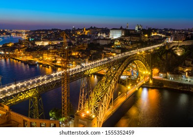 Porto Bridge In The Night