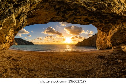 Porto Katsiki Beach Lefkas Island Greece Stock Photo 1368027197 ...