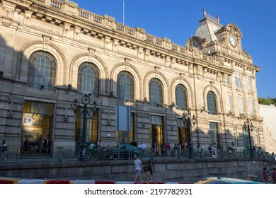 Porto, Portugal - July 6, 2022: Sao Bento Train Station