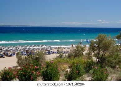 Porto Roma Beach On Zakynthos Island, Greece 2016