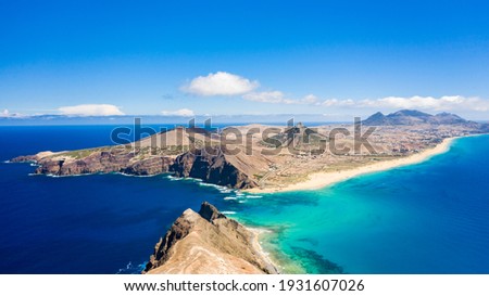Porto Santo island in the Madeira archipelago 