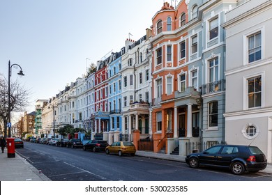 Portobello Road In Winter, London