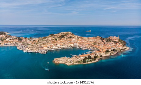 Portoferraio City In Elba Island