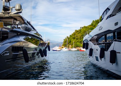 superyachts in portofino