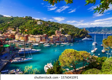 Portofino - Italian Fishing Village And  Luxury Holiday Resort In Liguria